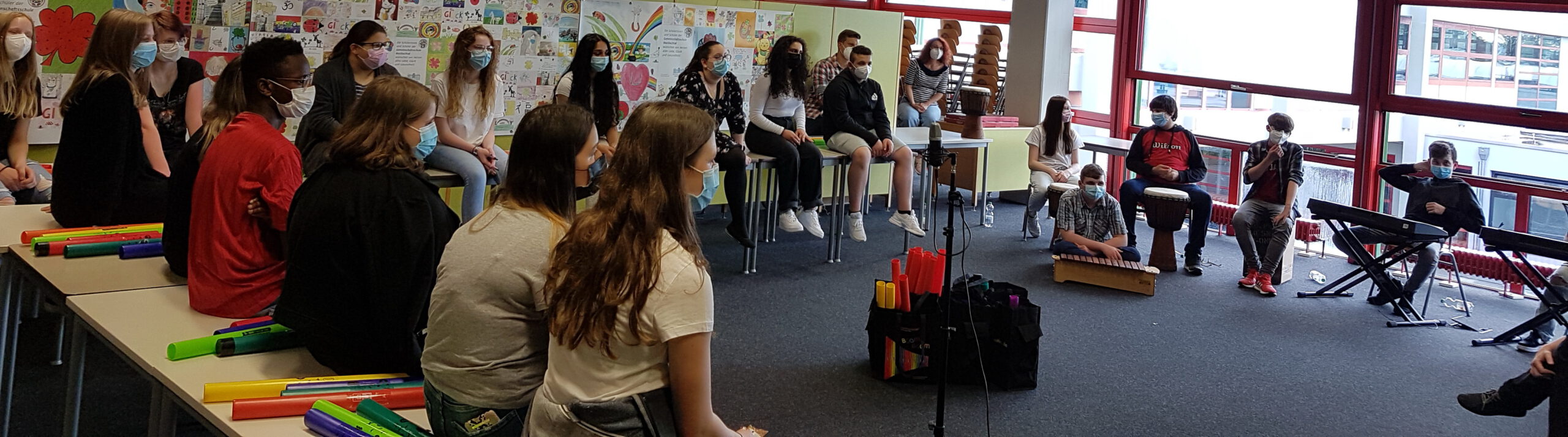 „Meet Klezmer“ an der Schule im Rastbachtal
