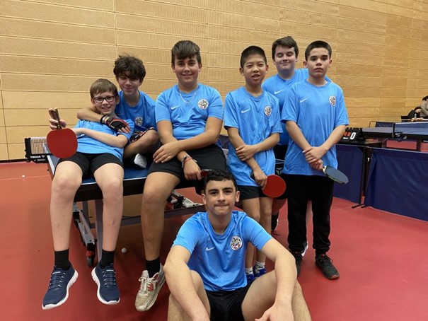 Jugend trainiert für Olympia Tischtennis 2022