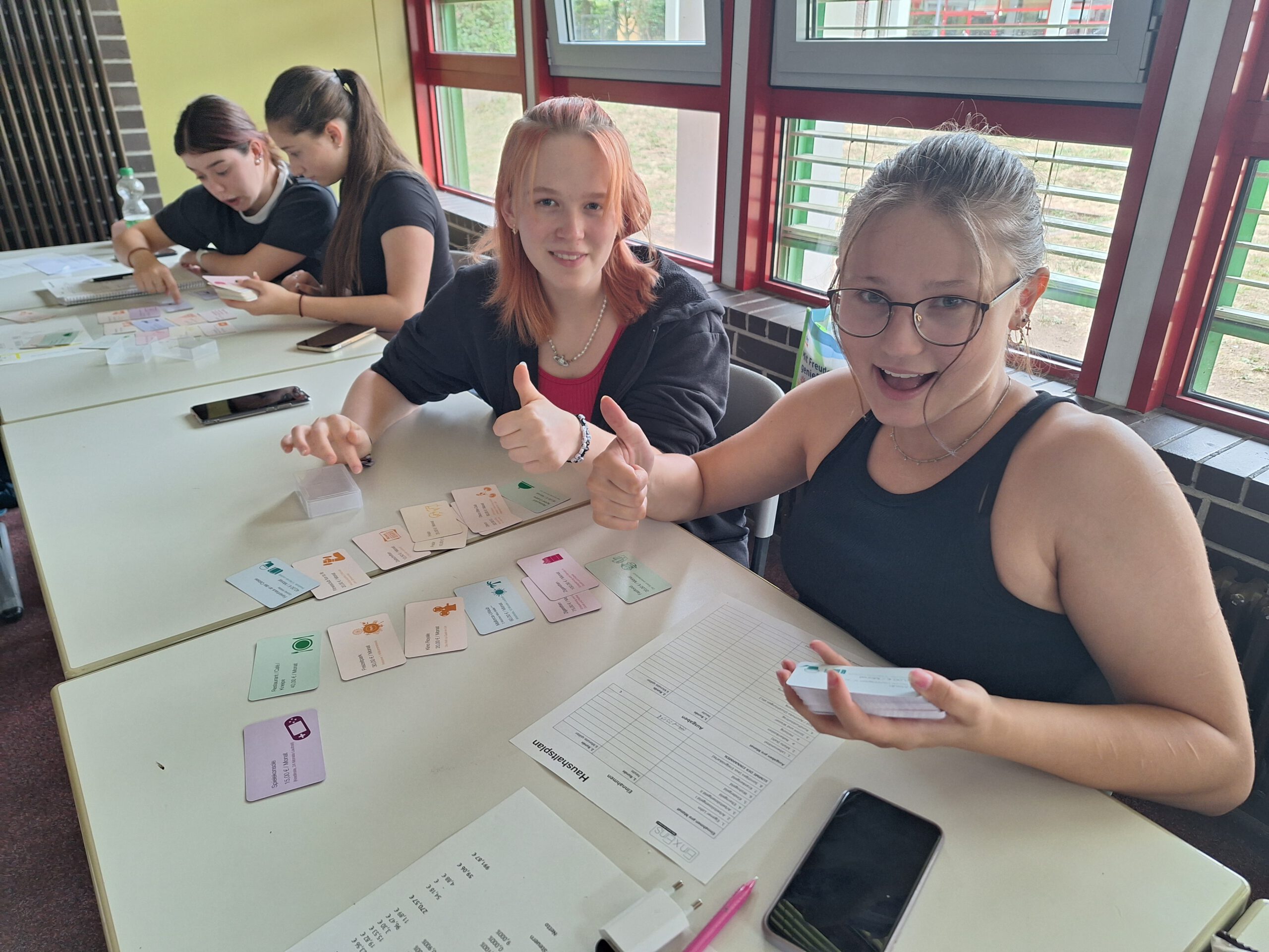 Budgetspiel und Rallye